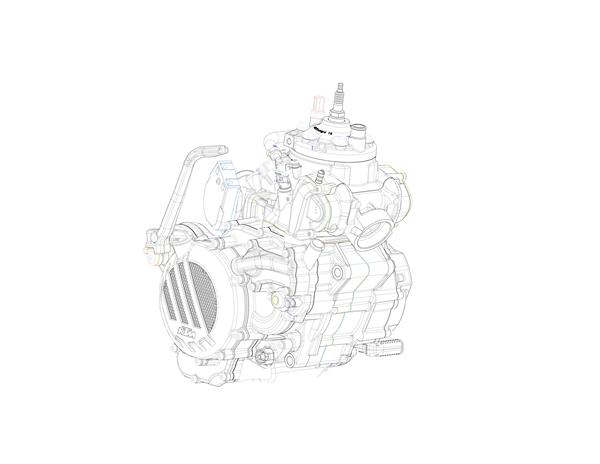 KTM EXC 2018_engine